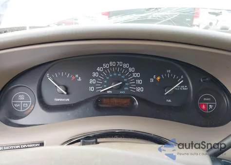 2001 Buick Century Limited z USA, uszkodzony, nr VIN 2G4WY55J011280392